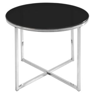 Konferenční stolek Cleo II Clear black