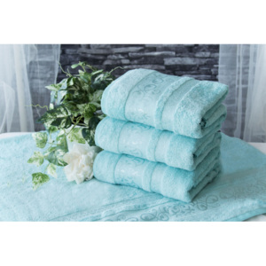 XPOSE ® Bambusový ručník CATANIA - mořská zelená 50x90 cm