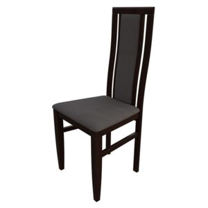Židle JK1, 027-drevo ořech, 027-potah Granada 2732 MIRJAN