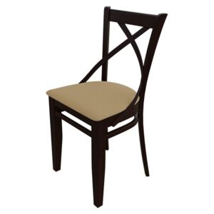 Židle JK66, Barva dřeva: ořech, Potah: Casablanca 2304