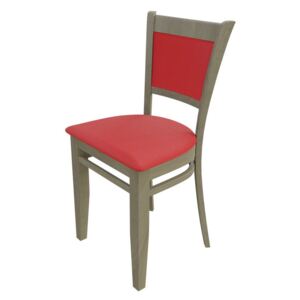 Židle JK58, Barva dřeva: sonoma, Potah: ekokůže Soft 010
