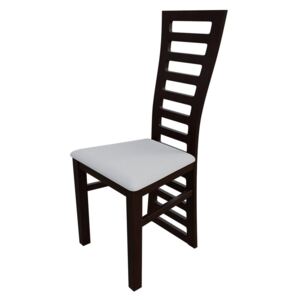 Židle JK72, Barva dřeva: ořech, Potah: ekokůže Soft 017