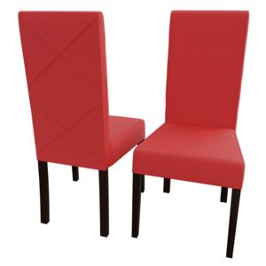 Židle JK2, Barva dřeva: ořech, Potah: ekokůže Soft 010