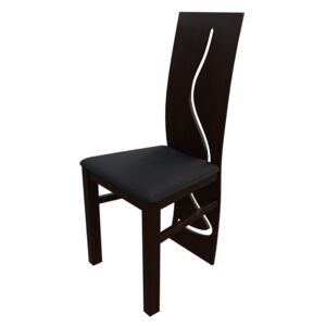 Židle JK3, Barva dřeva: ořech, Potah: ekokůže Soft 011