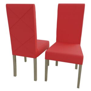 Židle JK2, Barva dřeva: sonoma, Potah: ekokůže Soft 010