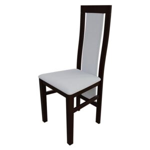 Židle JK4, Barva dřeva: ořech, Potah: ekokůže Soft 017