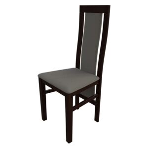 Židle JK4, Barva dřeva: ořech, Potah: ekokůže Soft 029