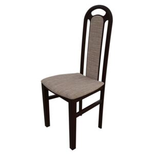Židle JK6, 027-drevo ořech, 027-potah Lawa 02 MIRJAN