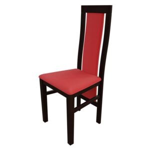 Židle JK4, Barva dřeva: ořech, Potah: ekokůže Soft 010
