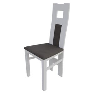 Židle JK41B, Barva dřeva: bílá, Potah: Granada 2732