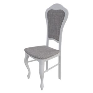 Židle JK30, Barva dřeva: bílá, Potah: Lawa 05
