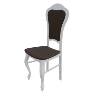 Židle JK30, Barva dřeva: bílá, Potah: Casablanca 2308