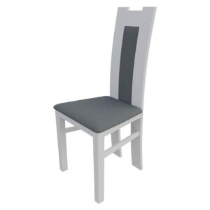 Židle JK41, Barva dřeva: bílá, Potah: Granada 2725