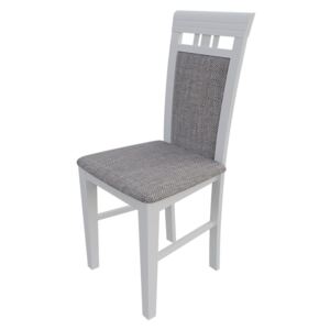 Židle JK31, Barva dřeva: bílá, Potah: Lawa 05