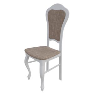 Židle JK30, Barva dřeva: bílá, Potah: Lawa 02