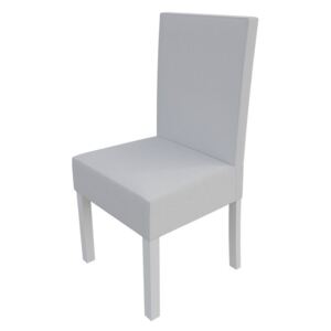 Židle JK44-P, Barva dřeva: bílá, Potah: ekokůže Soft 017