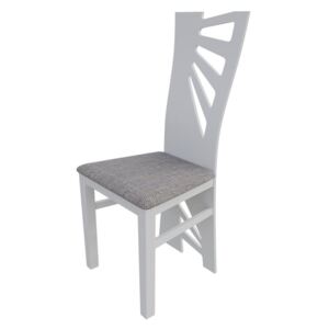 Židle JK56, Barva dřeva: bílá, Potah: Lawa 05