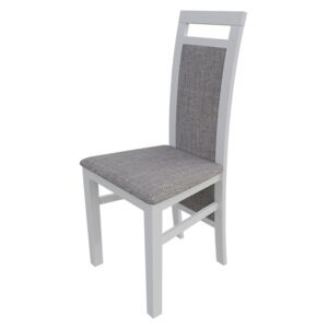 Židle JK75, Barva dřeva: bílá, Potah: Lawa 05