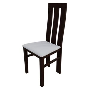 Židle JK74, Barva dřeva: ořech, Potah: ekokůže Soft 017