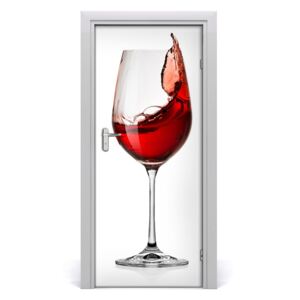 Fototapeta na dveře samolepící červené víno