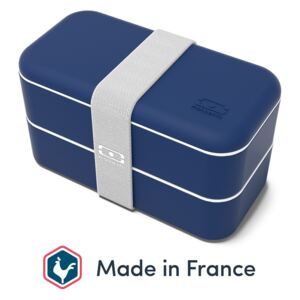 Svačinový box MonBento Original Navy | tmavě modrý