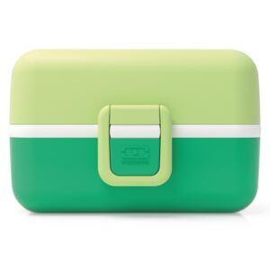 Svačinový box MonBento Tresor Apple | světle zelený