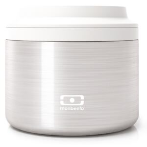 Termobox na svačinu MonBento Element | stříbrný