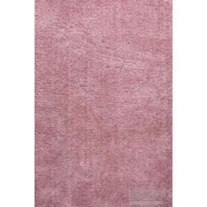 Chlupatý kusový koberec Ancona 9000 Rose | růžový Typ: kulatý 200 cm