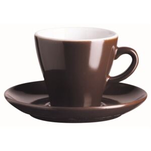 Šálek na espresso s podšálkem ASA Selection 70 ml čokoládová