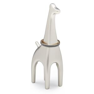Šperkovnice ve tvaru žirafa Umbra Anigram Giraffe | matná stříbrná
