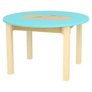 LITTLE DESIGN Rostoucí dětský stolek Barva: světle modrá/světle taupe