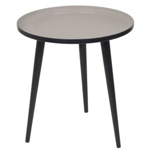 Hliníkový stolek Broste Copenhagen Jelva 35 cm | béžový