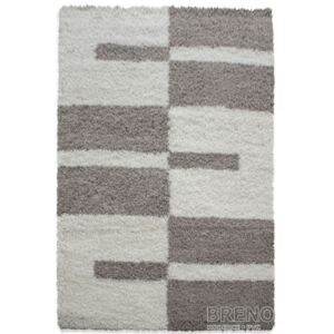 Chlupatý kusový koberec Gala Shaggy 2505 Beige | béžový Typ: 60x110 cm