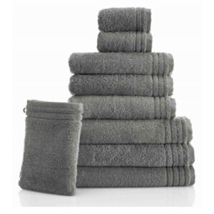 Bavlněné ručníky a osušky GRUND Memory | antracitové Typ: 30x50 cm