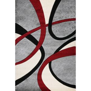 Moderní kusový koberec Nairobi 094A šedý Typ: 80x150 cm