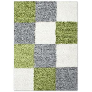 Chlupatý kusový koberec Life Shaggy 1501 zelený Typ: 60x110 cm