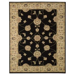 Klasický kusový koberec Gemstone 102282 černý Typ: 80x150 cm