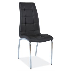 Jídelní židle - H-104, ekokůže, různé barvy na výběr Čalounění: černá (ekokůže)
