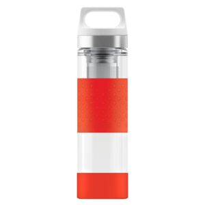 Termoska SIGG Hot & Cold Glass WMB Red 0,4l | červená