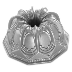 Hliníková forma na bábovku Nordic Ware Vaulted Cathedral Bundt | stříbrná