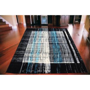 Kusový koberec Juxa černý, Velikosti 133x180cm