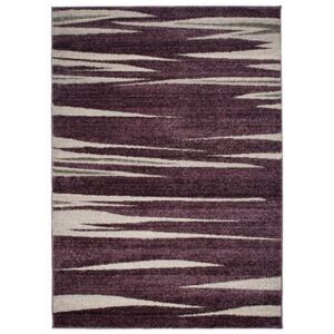 Luxusní kusový koberec Písečné duny fialový, Velikosti 60x100cm