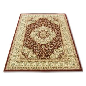 Kusový koberec klasický vzor 5 hnědý, Velikosti 150x300cm