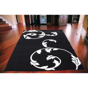 Kusový koberec PP Orientál černý, Velikosti 80x150cm
