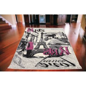 Kusový koberec PP Paris krémový 2, Velikosti 80x150cm
