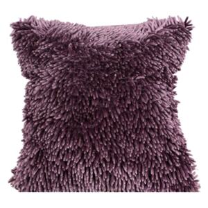 Dekorační polštář Shaggy 40x40 cm fialový