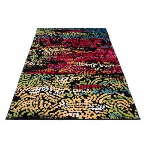 Kusový koberec Darsy černý, Velikosti 80x150cm