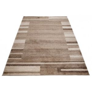 Kusový koberec Pruhy béžový, Velikosti 80x150cm