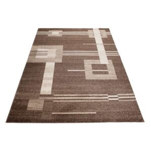 Kusový koberec Eligie hnědý, Velikosti 60x100cm