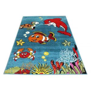 Dětský koberec Moře modrý, Velikosti 200x290cm